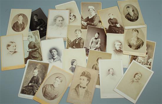 Box Carte de Visite photographs